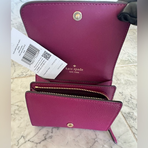 Kayla Small L-zip Wallet NWT - Picture 7 of 8
